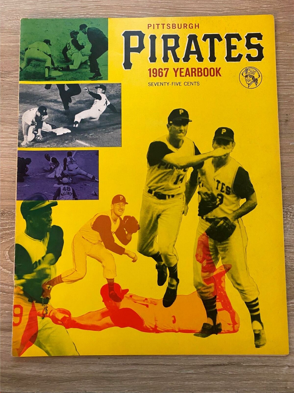 1967 Pittsburgh Pirates Yearbook Forbes Field Clemente