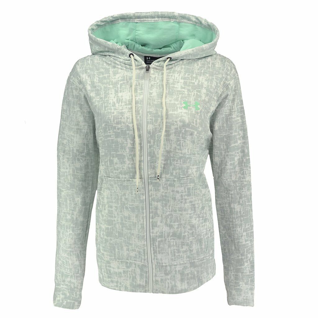 New With Tags Womens Under Armour Cold Gear Logo Athletic Gym Full Zip Hoodie
