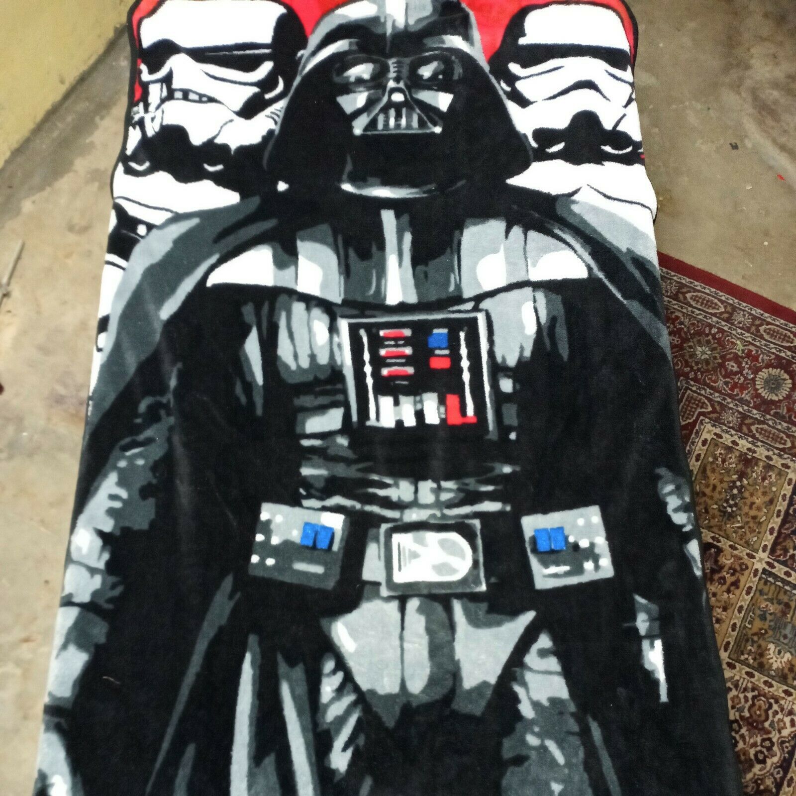 Kids Zippy Sack Star Wars Twin Size Blanket Bedding Darth Vader Storm Troopers